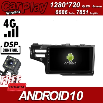 

Zinc Alloy Case Car Android 10 Player for Honda Jazz FIT 2014 stereo Multimedia Wireless Carplay Bluetooth GPS Radio Head Unit