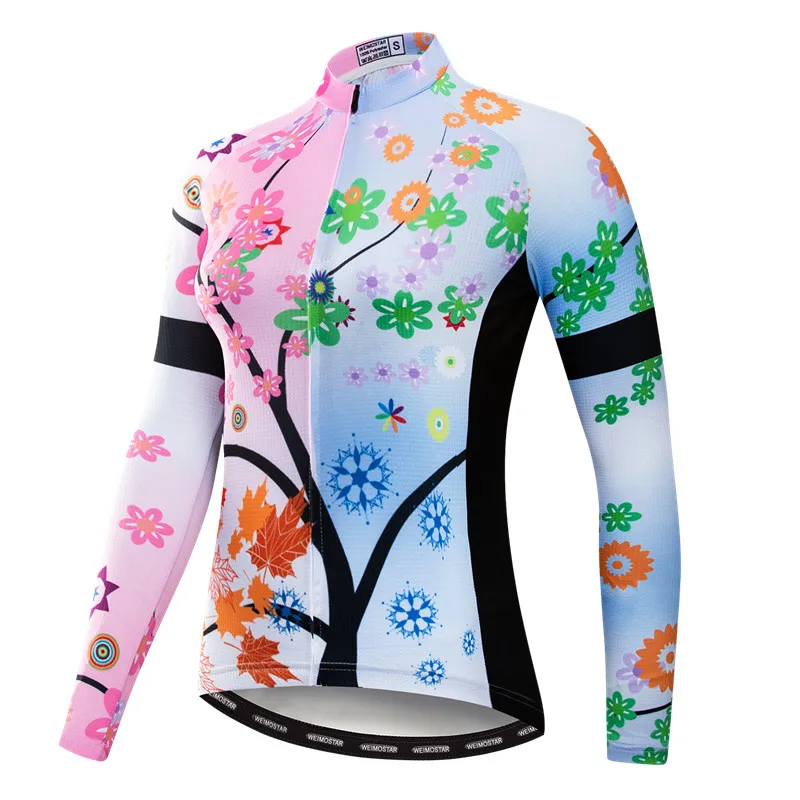 Осенняя Женская одежда для велоспорта, Джерси с длинными рукавами, рубашка для езды на велосипеде, верхняя одежда для горного велосипеда, Весенняя профессиональная, командная, велосипедная одежда - Цвет: Model 13