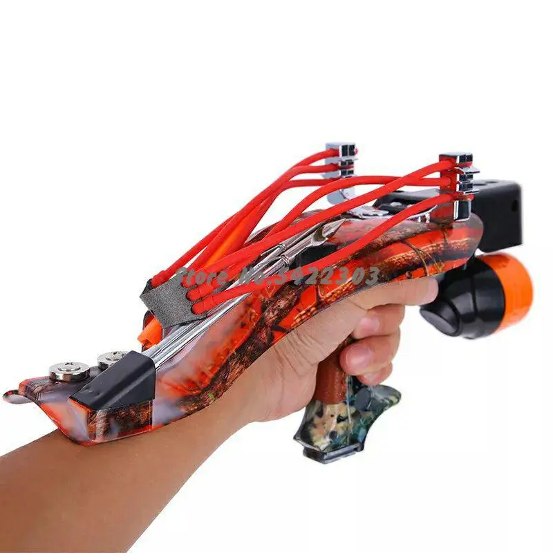 Powerful Catapult Full Set Fishing Slingshot Arrow Laser Slingshot