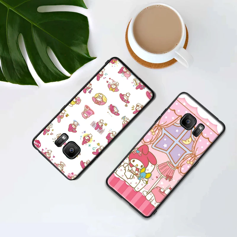 Для samsung A50 60 70 40 20 A10 чехол для телефона с рисунками из мультфильма My Melody A3 5 7 8 9 6PLUS