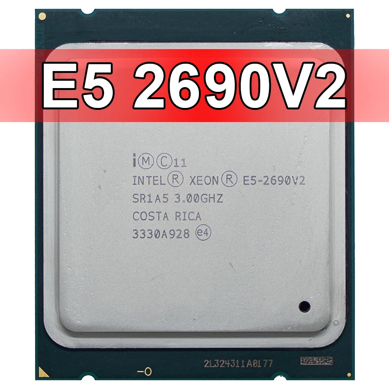 

Intel E5-2690 v2 Processor SR1A5 3.0Ghz 10 Core 25MB Socket LGA 2011 Xeon CPU E5 2690 V2
