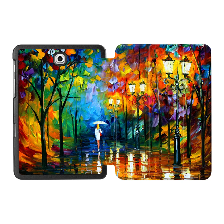 SS05 MTT чехол с масляным рисунком для samsung Galaxy Tab S2 8,0 ''SM-T710 T715 из искусственной кожи откидной смарт-чехол защитный чехол T713 T719 - Цвет: SS05