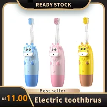 

Special Electric Toothbrush for Children's Gum Care Sonic Oral Cleaning Rotary Vibrating Soft Hair Battery Powered Toothbrush