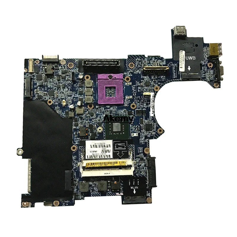 Cn-0yu413 для dell e6500 материнская плата для ноутбука ddr2 Материнская плата la-4041p ТЕСТ ОК