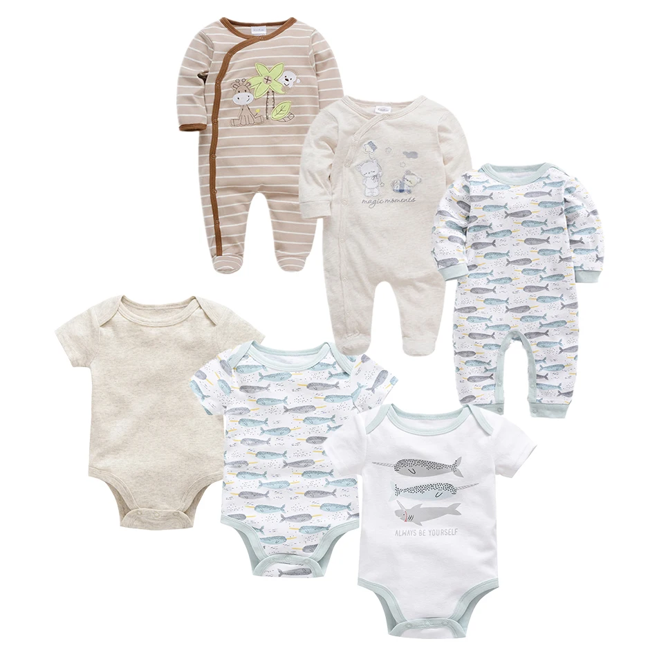 Коллекция года, Модный комплект одежды для новорожденных девочек, одежда для мальчиков детская одежда с длинными рукавами и принтом из хлопка для малышей от 0 до 12 месяцев - Цвет: PHY2290