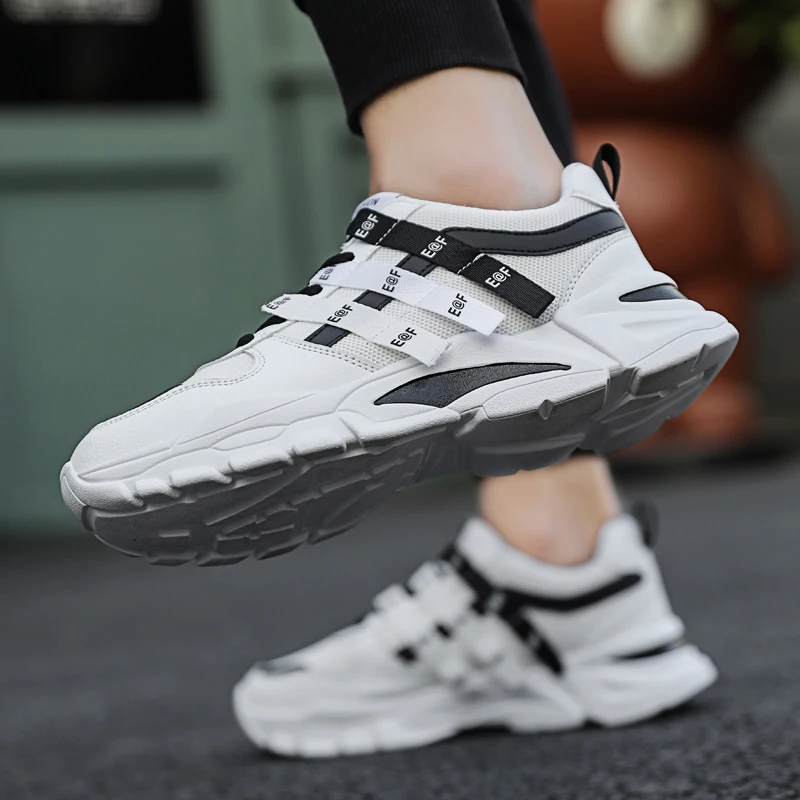 

Seedstar Men Casual Shoes Lac-Up Men Shoes Winter Fashion Female Clunky Sneaker Casual Platform High Heel Dad Shoes Sneakers