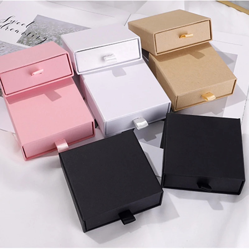 Коробка с логотипом на заказ коробка для ожерелья браслета сережек кольца