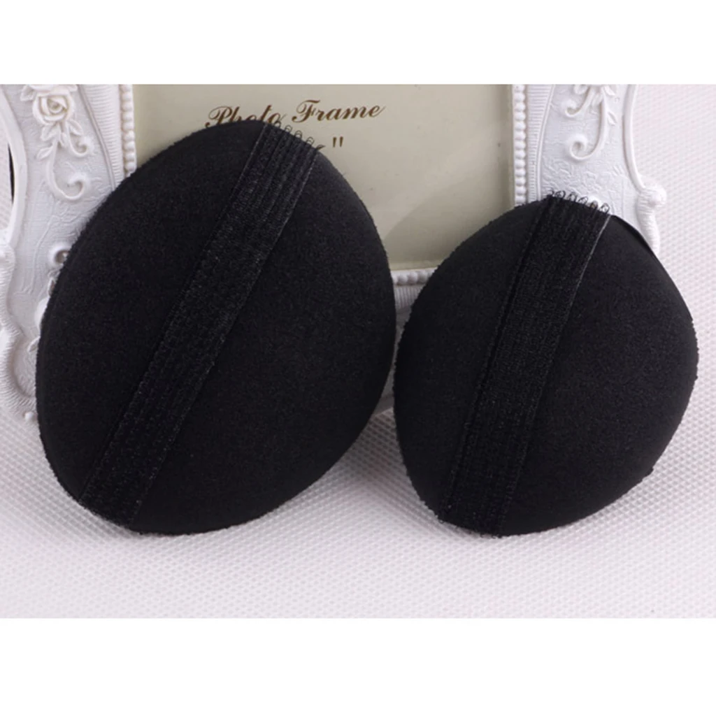 2x Women Foam Sponge Inserts Hair Bump Comb Hair Base Bouffant Clip Stick
