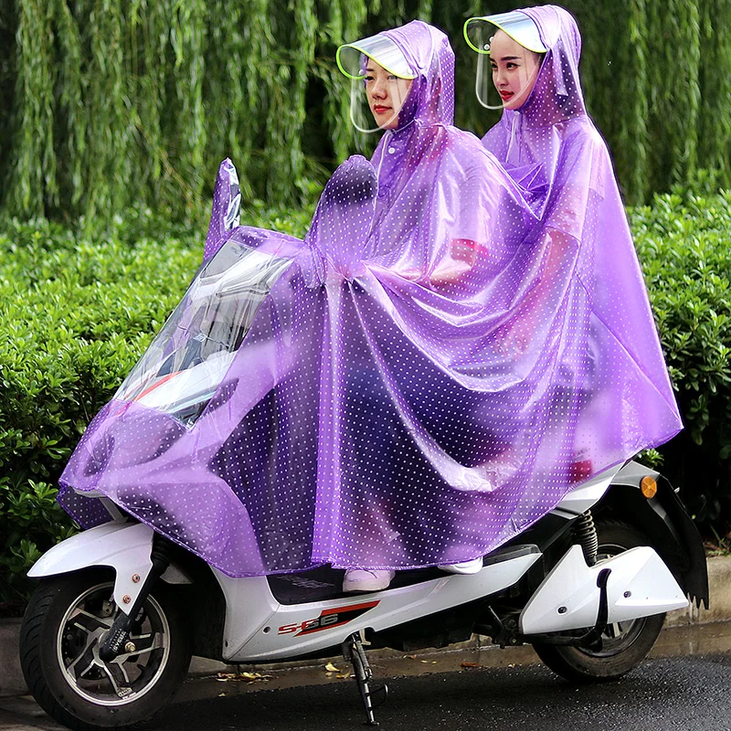Waterproof Raincoat Scooter Outdoors Travel Overall Plastic Raincoat