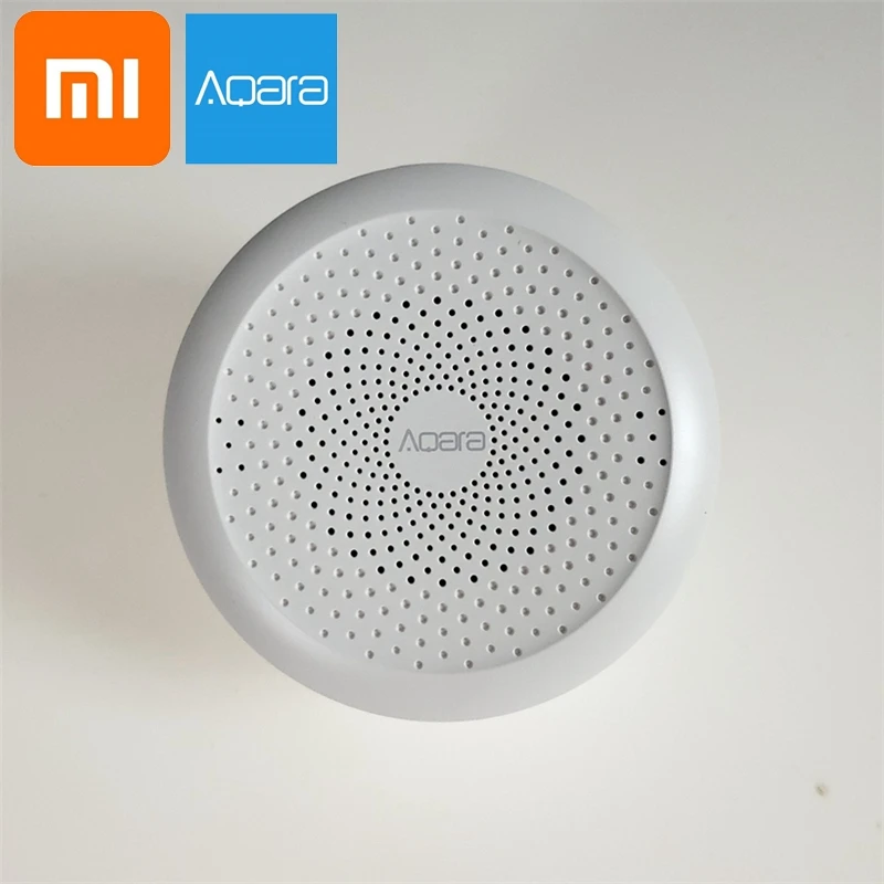 

Xiaomi Aqara Mi Hub Gateway Zigbee RGB Led Night Light Smart Homekit APP Hub International Edition Remote Work with Apple