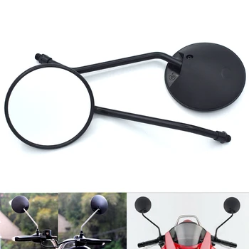 

Universal circular motorcycle mirror 10 mm motorcycle rearview mirror For Yamaha YZF600R YZF750 YZF1000 R XJR1300 FJR1300 XTZ120