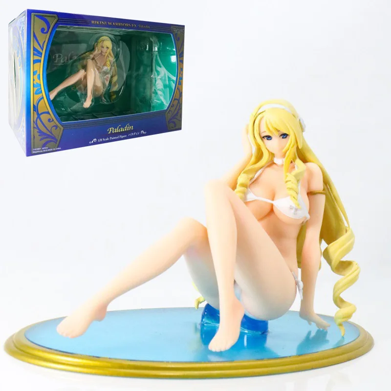 11 см аниме воины в бикини Paladin Valkyrie Paladin рисунки из мультфильма ПВХ Фигурки игрушки аниме игрушки для детей подарок для детей