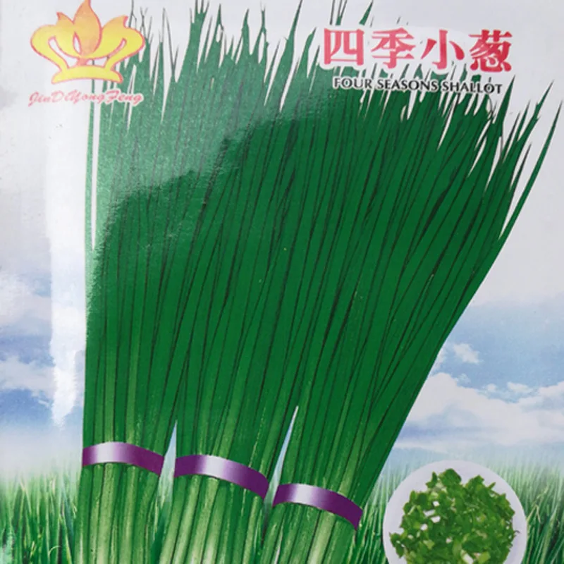 

Happy garden series of vegetable seed four seasons spring Onions of about 100pcs