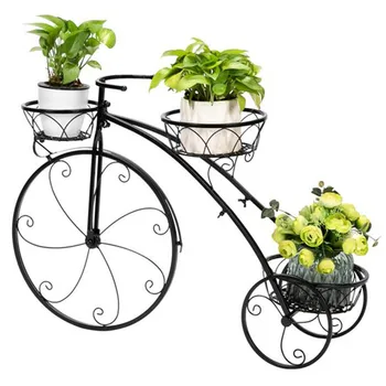 

Multi-tiers Plant Holder Stand Rack Decorative Iron Plant Rack Stand Plants Shelf Garden Planter Stand Bonsai Display Shelf