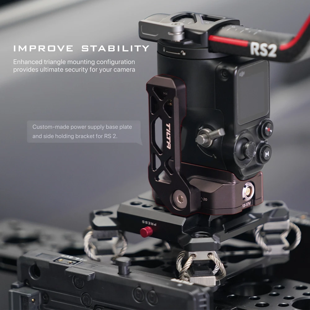 Tilta Tga-pbp Power Supply Base Plate Security para Dji Ronin Rs2 Acessórios P-tap Pinos Power Input Tga-pbp Tga-pbp2 - Image 6