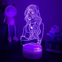3d Night Light Singer Olivia Rodrigo Gift for Fans Bedroom Decor Table Lamp Celebrity Memorial Dropshiipng 1