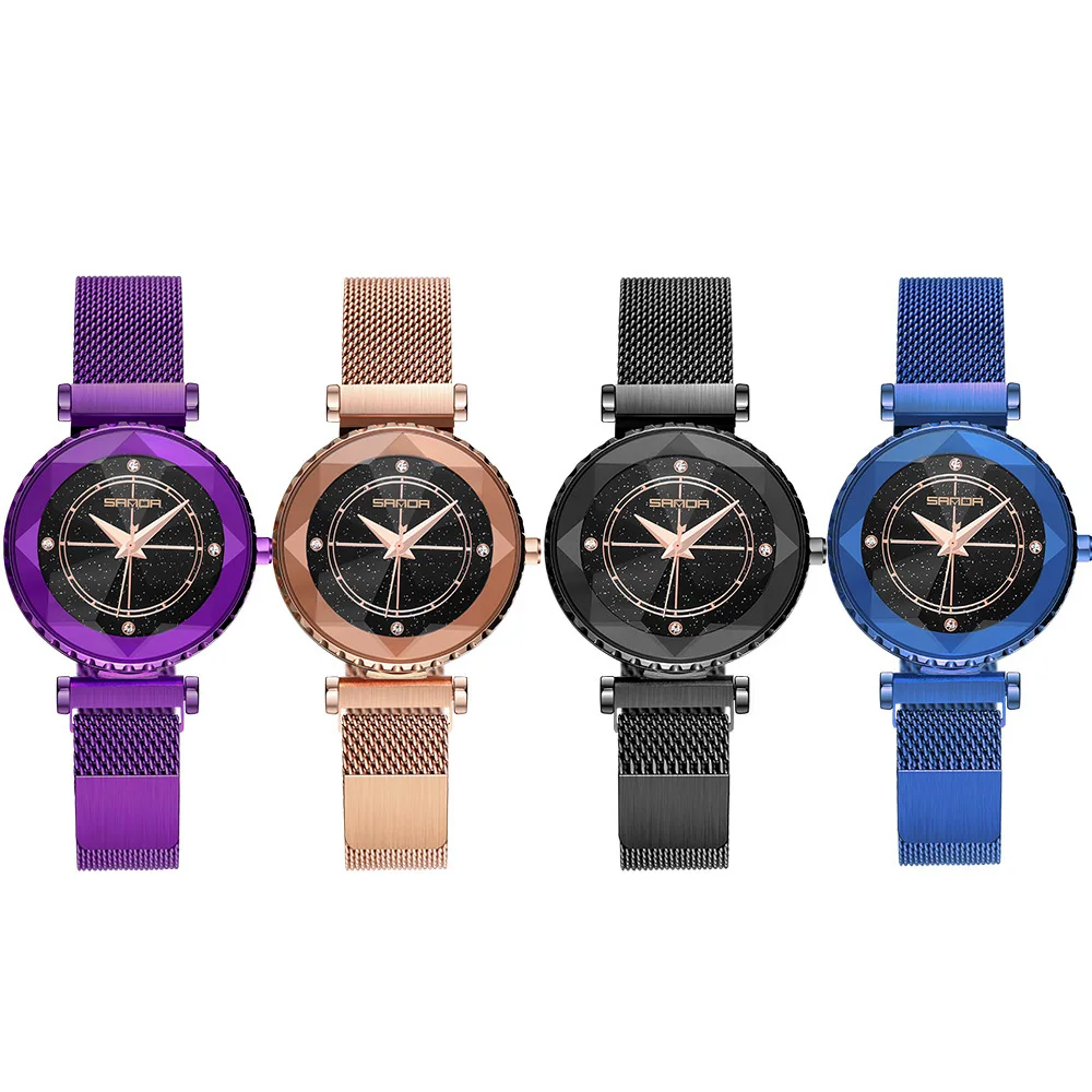 

TurnFinger Fashion Starry Sky Series Women's Quartz Watch Waterproof Classic Simple Luxury Ladies Elegant Matching Hot Gifts