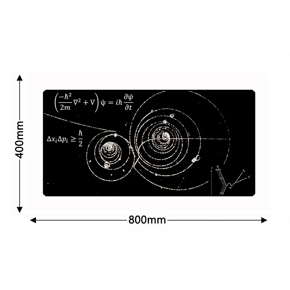 Koop 800*400 Mm Grote Muismat Geometrische Formule Schoolbord Gaming Play Bureau Laptop Natuurlijke Rubber Muis Mat Mousepad Tapis de Souris