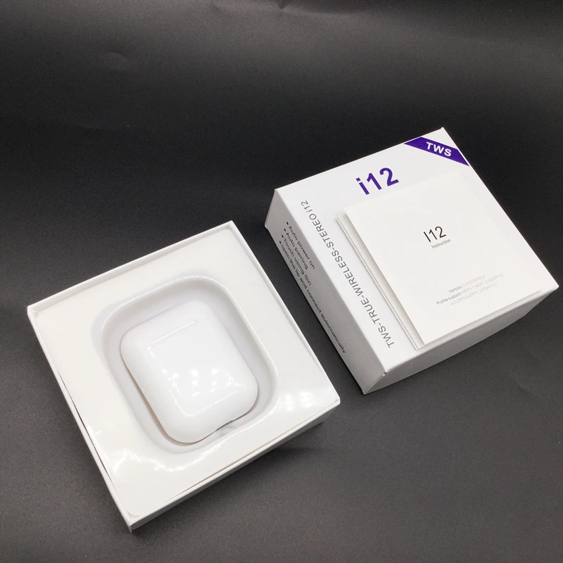 

i12 TWS Wireless Earphones Bluetooth 5.0 Headset Mini Earbuds Touch Control for Smart Phone pk i11 i14 i30 i60 i200 i500 pro