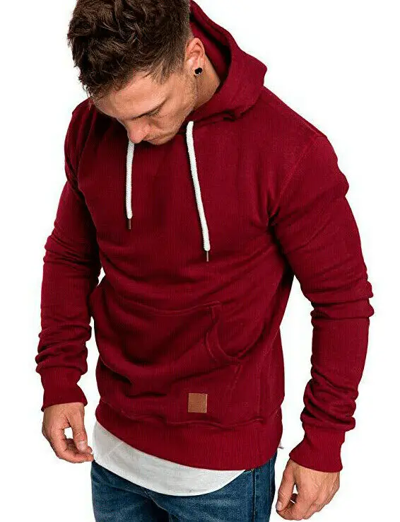 Hirigin Newest Sweat Shirt Men Slim Fit Athletic Muscle Hoodies Tops Men's Hooded Long Sleeve SweatShirt Hoody Sweat Shirt Hirigin Newest Sweat Shirt Men Slim Fit Athletic Muscle Hoodies Tops Men's Hooded Long Sleeve SweatShirt Hoody Sweat Shirt