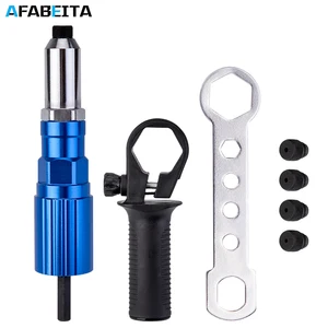 Электрический заклепочный пистолет адаптер 2,4-4,8 мм направляющая насадка моделей используются для того, чтобы быстро тянуть различные спецификации и заклепками - изображение