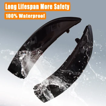 

Superb Side Wing LED Dynamic Turn Signal Blinker Mirror Flasher Light For Ford Fiesta MK6 VI /UK MK7 2008-17 B-Max 2012-17