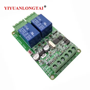 

1PCS Modbus-Rtu 2-channel 12V relay module 2-channel digital input/output RS485/TTL communication