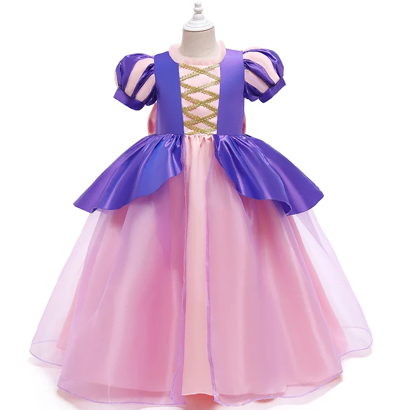 

Girl dress 2-10 years old new halloween princess dress girl banquet evening dress child Christmas cosplay birthday party dress