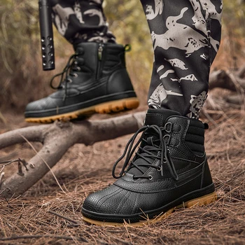 

Military Boots Men Ankle Tactical Winter Combat Boots Black Waterproof Desert Us Army Boot Mens Militar Man Shoes Male Coturno