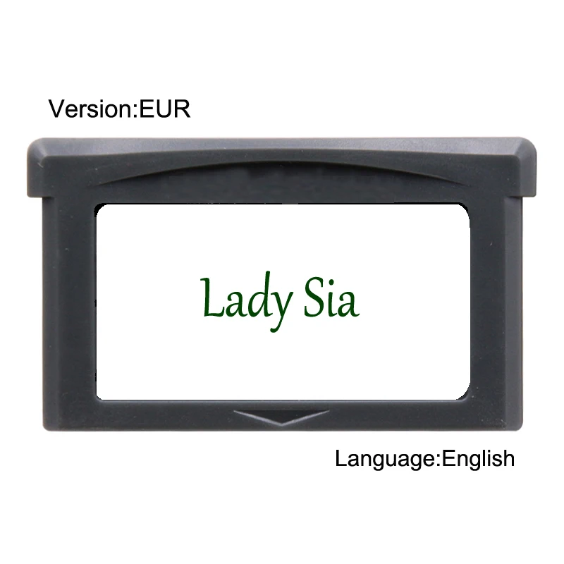 Ladisia 32 бит видеоигры картридж Консоли Карты EUR версия Английский язык