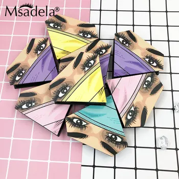 

Mink Eyelashes Wholesale 25mm Eyelash Box Packaging Eyelash Packaging Box Case Mink Lashes Bulk Boxes Eyelashes Package Lashes