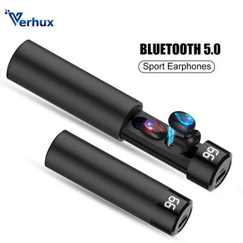 

HBQ Q67 Bluetooth 5.0 Wireless Earphone TWS Sport Headphones Handsfree Earbuds Headset Earbud Earphones Case For Phone PK Q32