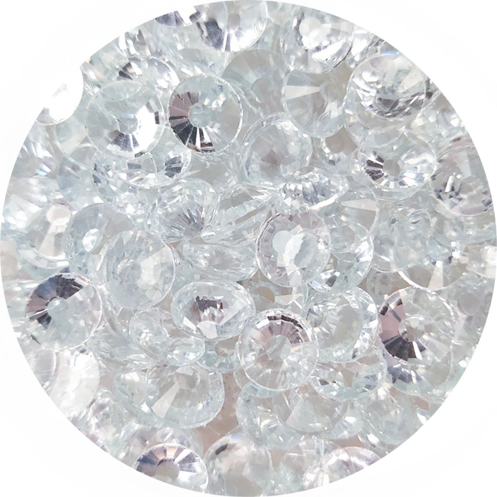 750pcs Résine Strass Nail Art Flatback Gemmes Cristal Ab - France - Foto 8
