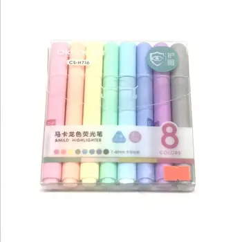 

8pcs/set Creative Fluorescent Pen Highlighter Pencil Candy Color Drawing Marker