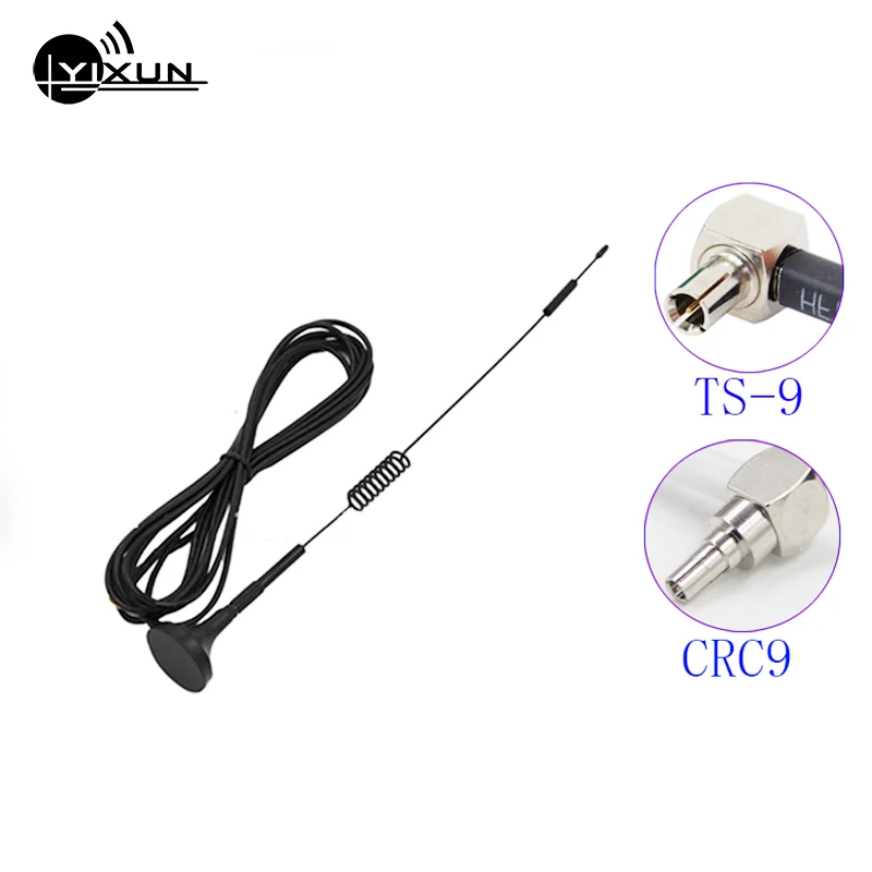 

2pcs 4G LTE Sucker Wifi Antenna TS9 CRC9 connector 12dbi for Huawei Wireless Router E5573 E8372 E3372 E5776 USB Router Modem