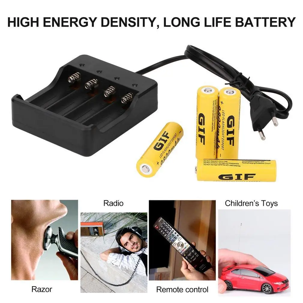 Горячее предложение! Распродажа! 4x18650 3,7 V 9800mAh литий-ионная аккумуляторная батарея индикатор смарт-зарядного устройства