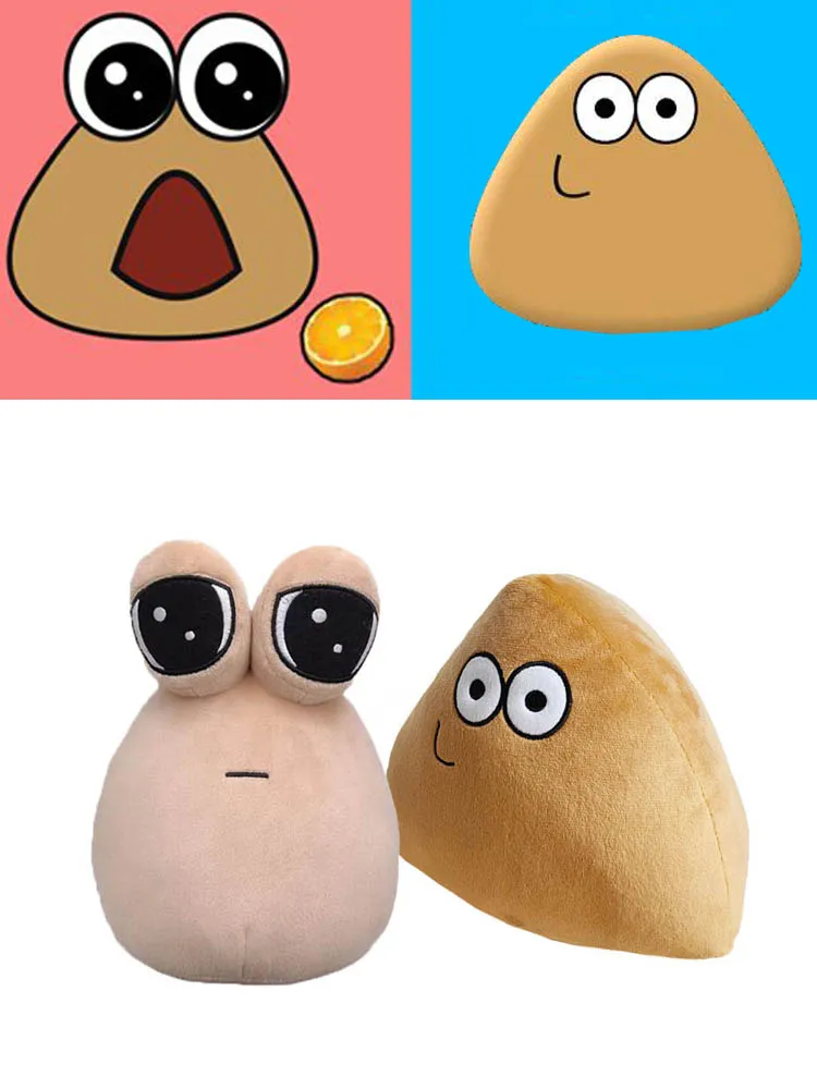 Hot Game My Pet Alien Pou Plush Toy Furdiburb Emotion Alien Plushie Stuffed  Animal Pou Doll 22cm - AliExpress