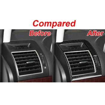 

Car Air Outlet trim Decal Decor Carbon Fiber For Toyota Land Cruiser 150 Prado LC150 FJ150 Wear-resistant