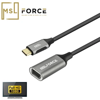 

USB C to VGA cable adapter USB 3.1 Type C to VGA for monitor Projector Display