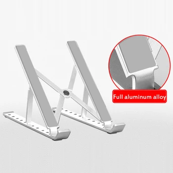 

Foldable Laptop Holder For MacBook Pro Notebook Adjustable Aluminium Laptop Stand Bracket Laptop Holder For PC Notebook
