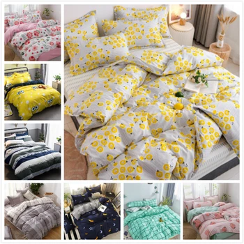 

Duvet Cover Pillowcase Sheet Bedding Set Adult Couple Kid Child Boy Girl Single Twin Full Queen Super King Size Bed 1.5m 1.8m 2m