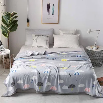 

Coral Fleece Blanket Winter Bedspread Bedclothes Sofa Bed Double Single Queen Full Size Office Travel Nap Throw Weight Blankets