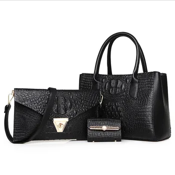 

Spring, summer, the new European and American fashion crocodile grain lash one shoulder hand aslant female bag