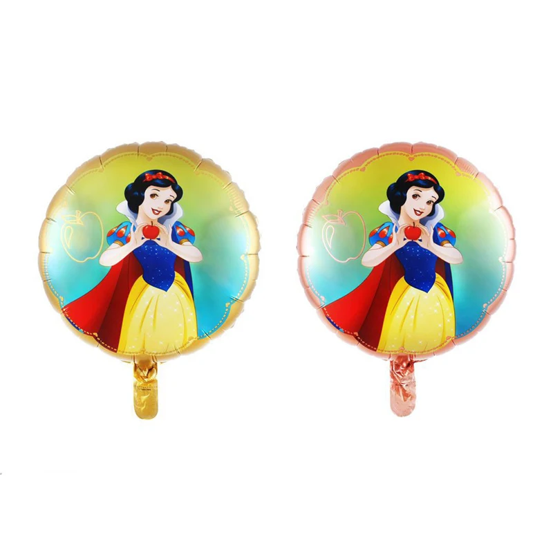 Balloon 2pcs Принцесса Вечерние салфетка для посуды скатерть дети девочки с днем рождения декорации шарики взрослые вечерние принадлежности Anniversaire - Цвет: Balloon 2pcs