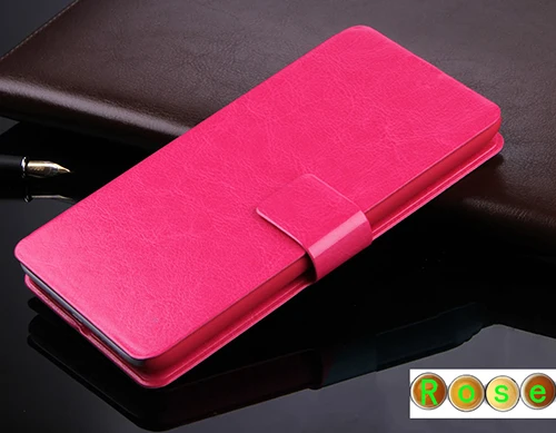 Rose Чехол для zte Blade A530 Fundas Роскошный кошелек Флип кожаный деловой чехол для zte A530 A 530 A606 сумки для мобильного телефона - Цвет: Rose