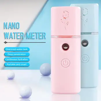 

28ml Deep Moisturizing Facial Sprayer Nano Mist Face Steamer Portable USB Charging Sprayer Santitizer