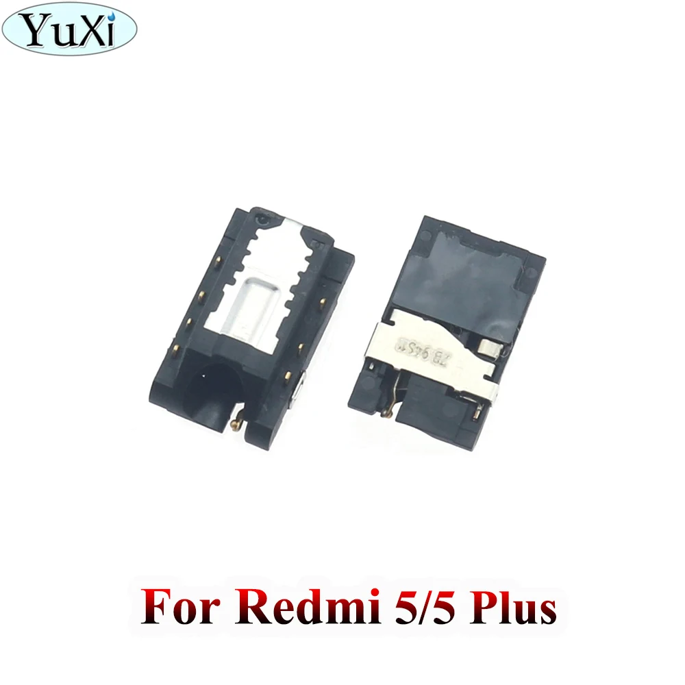 YuXi разъем для наушников, головной гарнитуры аудио flex для Xiaomi Redmi 2 2A 2S 3 3S 3X1 1S 4 4X 4A чехлы для айфонов 5 5 Plus Note 2 3 4 5 5A рro рrime - Цвет: For Redmi 5 5Plus