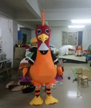 

NEW Adult Cartoon Rooster Mascot Costume Cosplay Party Game Dress Halloween Unisex Cospaly Hallowen Gifts
