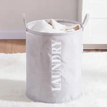

household receive folding bucket of dirty clothes Lou laundry basket toys into storage barrel laundry basket