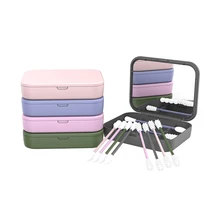

4Pcs/Box Reusable Cotton Swab Ear Cleaning Cosmetic Buds Swabs Double-headed Soft Silicone Protable Recyclable Cotton Ear Swabs